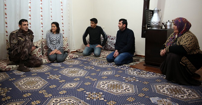 Müdür Aydın, Çelik ailesini yalnız bırakmadı