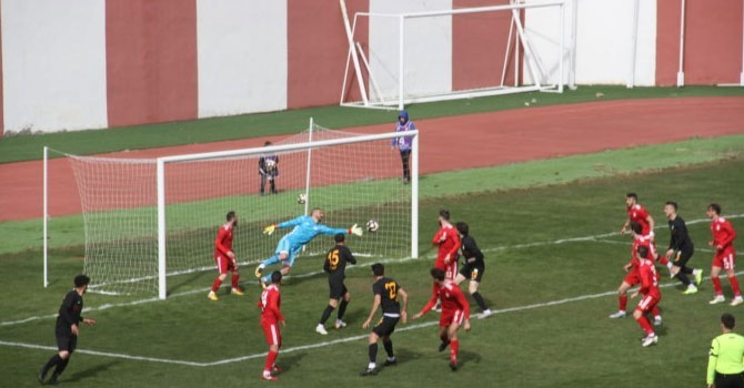 Amedspor Gümüşhane'den eli boş döndü