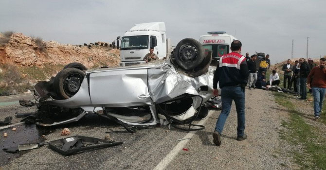 İdil-Cizre yolunda kaza: 4 yaralı
