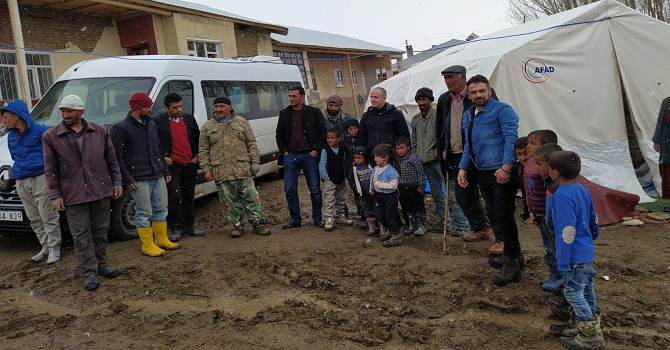 Başkan Aydoğdu'dan depremzedelere yardım eli