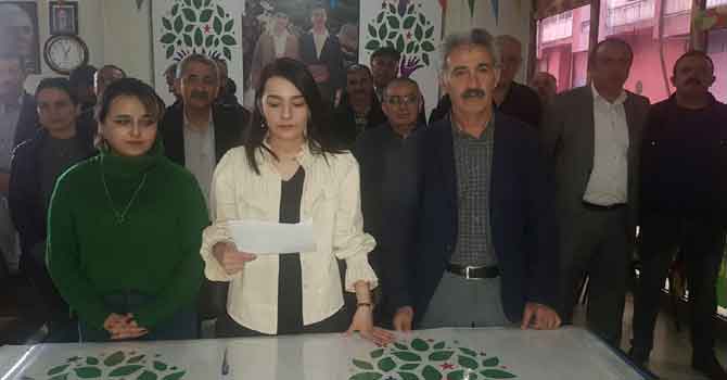 HDP’den Halepçe açıklaması