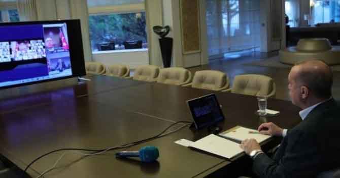 Erdoğan G20 Liderler Olağanüstü Zirvesi’ne katılacak