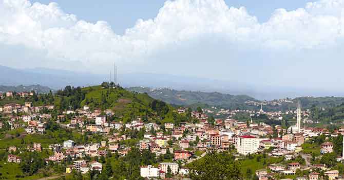 Rize'de bir belde ve dört köy karantina altına alındı