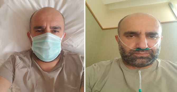 Koronavirüsü yenen Hakkarili Demir yaşadıklarını anlattı