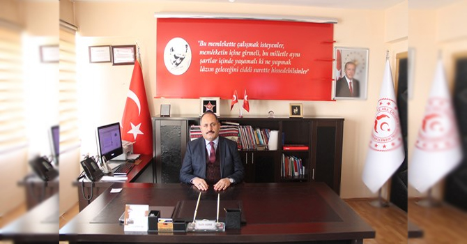 Müdür Kaya 1 aylık maaşını bağışladı