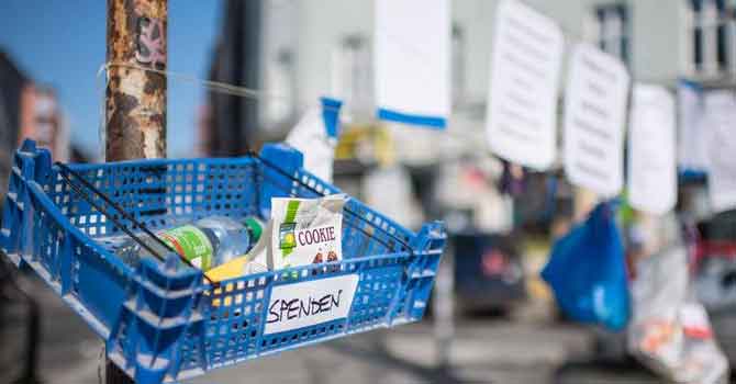 Almanya'da koronavirüs günlerinde yoksullar