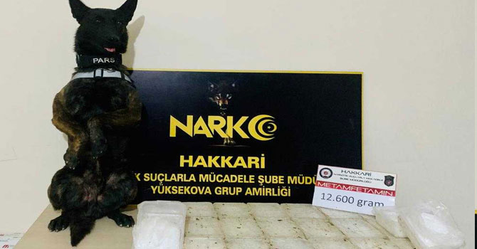 Yüksekova'da uyuşturucu madde ele geçirildi