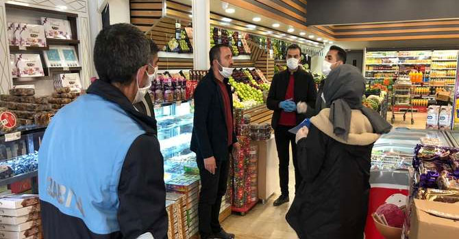 Hakkari’de etiket denetimi yapıldı