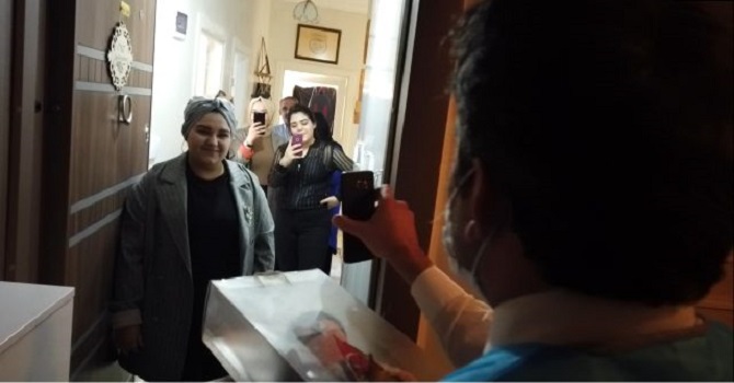 Hakkari'den Kahramanmaraş'a "Vefalı" doğum günü sürprizi