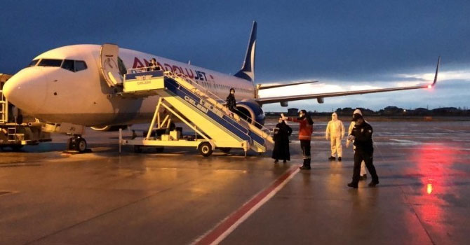 Van’a getirilen 189 kişi karantinaya alındı