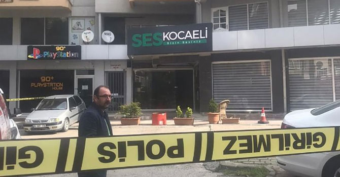 Kocaeli’nde yerel gazeteye silahlı saldırı