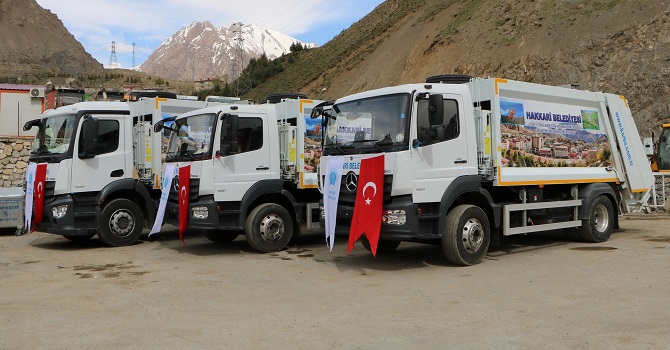 Hakkari Belediyesi Araç Filosunu Genişletti
