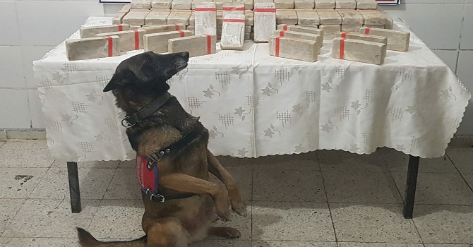 Yüksekova'da 114 kilo 900 gram eroin maddesi ele geçildi
