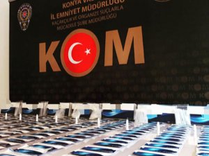 Yasa dışı piyasaya sürülecek 280 test kiti ele geçirildi