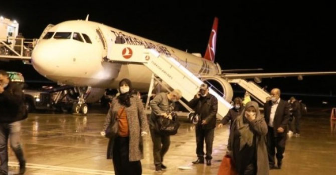 Almanya’dan getirilenler Ağrı’da karantinaya alındı