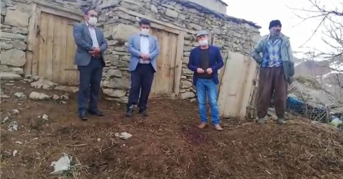 Başkan Önal Ayı saldırına uğrayan köyleri ziyaret etti
