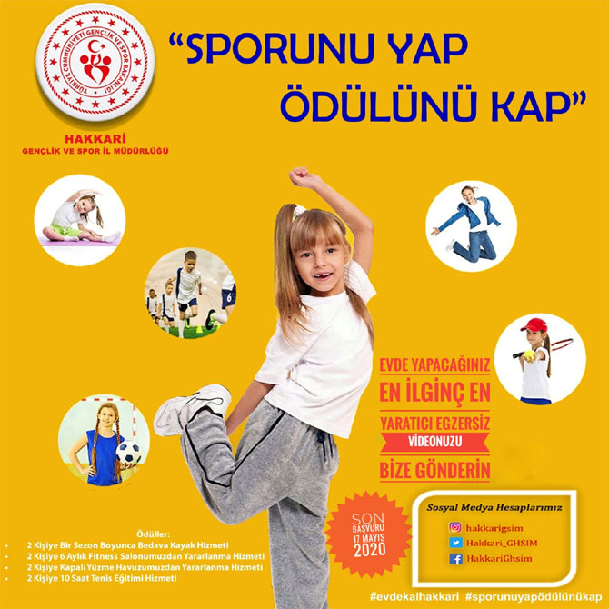 Hakkari Gençlik Spor'dan ödüllü etkinlik