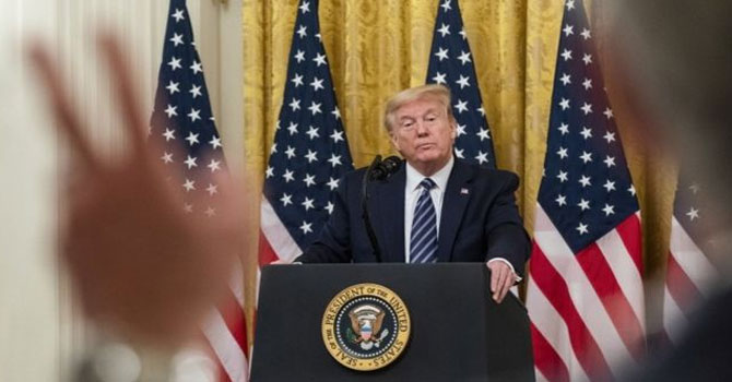 Trump, koronavirüsün kökeninin Çin'deki bir enstitü olduğunu iddia etti