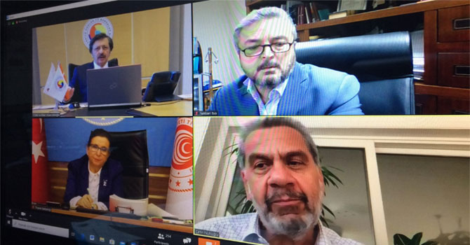 Başkan Taş Hakkari'nin sorunlarını Pekcan ve Hisarcıklıoğlu'na iletti