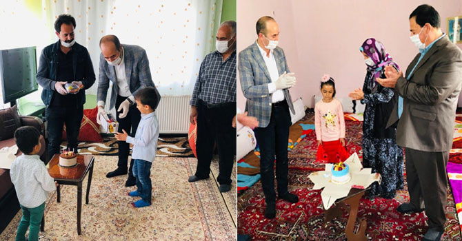 Esendere Belediyesinden doğum günü sürprizi