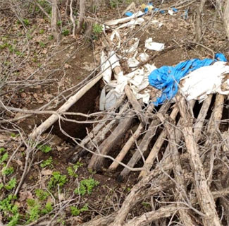 Şemdinli'de patlayıcı madde ve mühimmat ele geçirildi