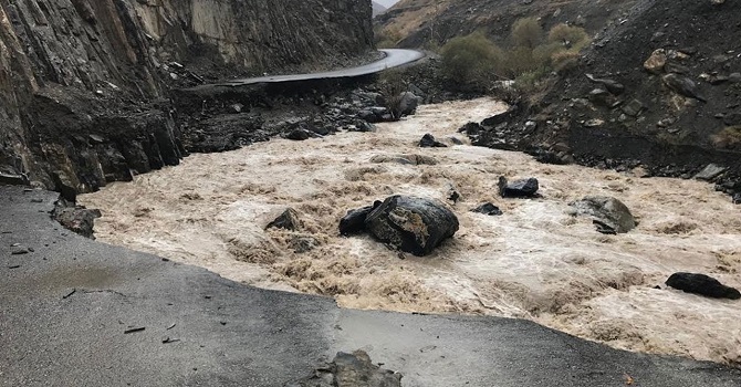 Meteoroloji'den Hakkari için ani sel ve su baskını uyarısı