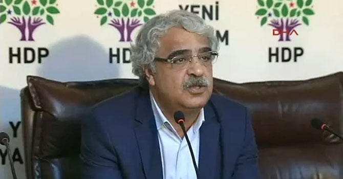 HDP Eş Genel Başkanı Sancar: Ahmet Şık'ın eleştirisini ve istifa tarzını doğru bulmadım
