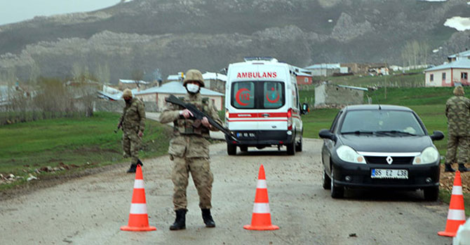 Van'da karantinadaki mahallede vaka sayısı arttı