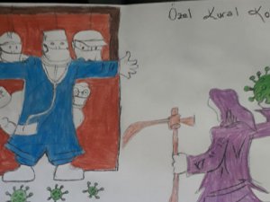 Özel Kural Sağlık Koleji hemşireleri unutmadı!