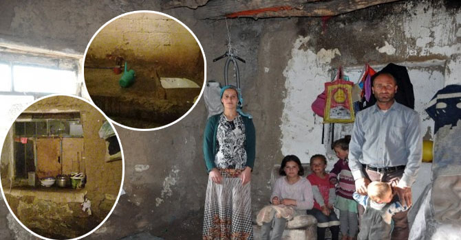 Bu aile Hakkari'de yaşıyor