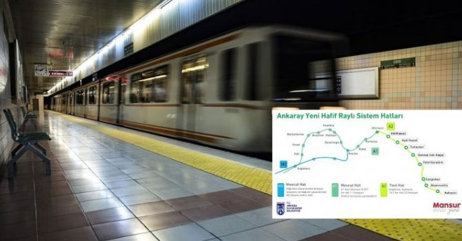 Ankara’ya yeni metronun detayları açıklandı