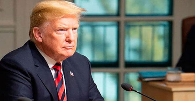 Trump: Meksika duvarı koronavirüsü yavaşlattı