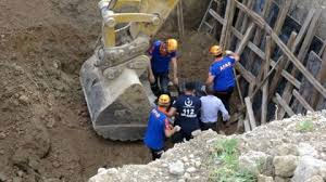İnşaat kazısı sırasında göçük: 1 ölü