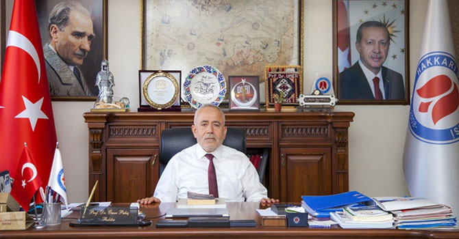 Hakkari Üniversitesi Rektörü Pakiş'in 19 Mayıs mesajı