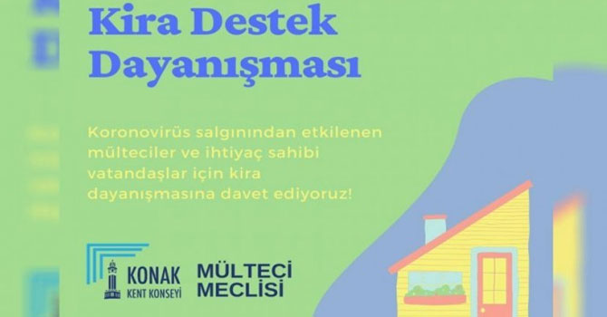 İzmir’de ‘Kira destek dayanışması’ başlatıldı