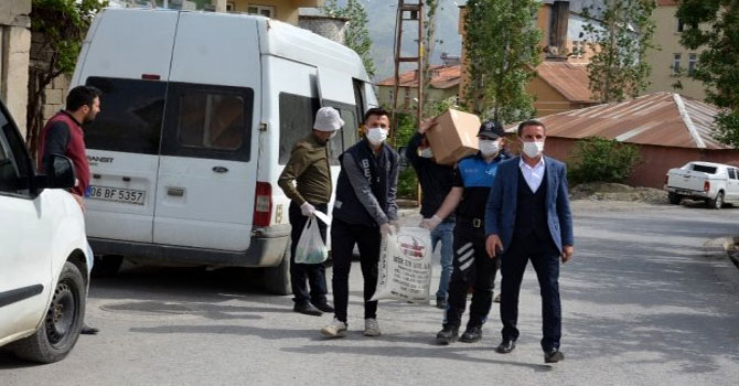 Hakkari'de ihtiyaç sahipleri unutulmadı