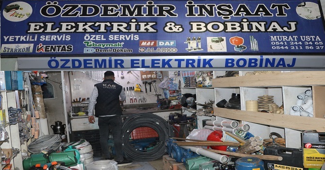 Özdemir elektrik bobinaj kısıtlama gününde açık