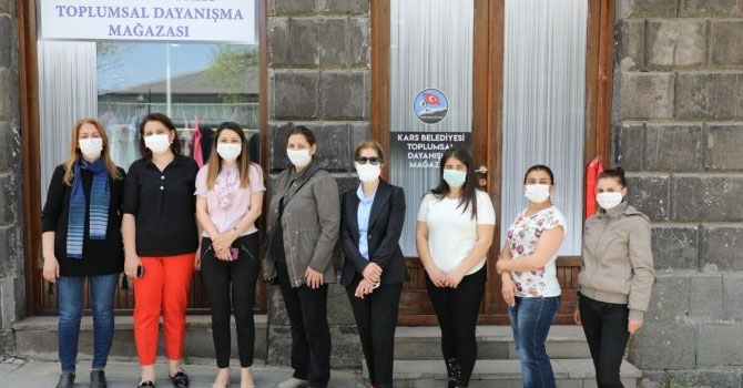 Kars’ta ‘Toplumsal Dayanışma Mağazası’ açıldı
