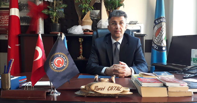 Türk İş temsilcisi Çatal'ın bayram mesajı