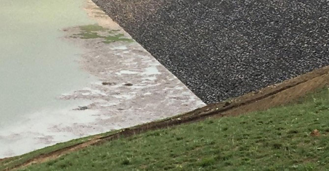 Baraja düşen bir işçi kayboldu