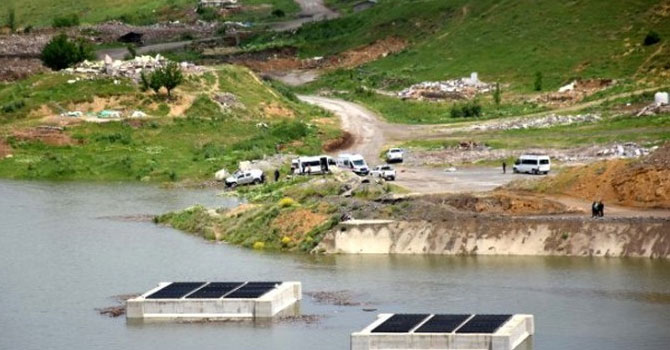 Baraja düşen işçinin cenazesine ulaşıldı