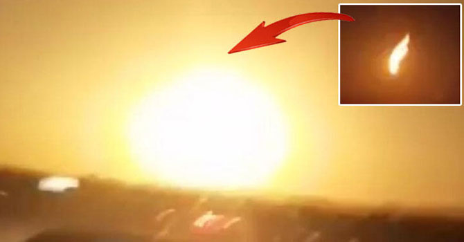 Göktaşı düştü iddiası!