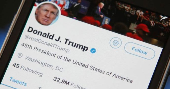 Twitter Trump'ın paylaştığı videoya "manipüle edilmiş medya" etiketi ekledi