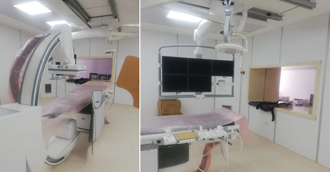 Hakkari anjiyo ünitesine kavuşuyor!