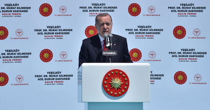 Cumhurbaşkanı Erdoğan, Prof. Murat Dilmener Acil Durum Hastanesi'ni açtı