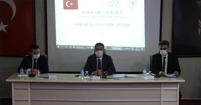 Hakkari 'Organize sanayi bölgesi'ne kavuşuyor