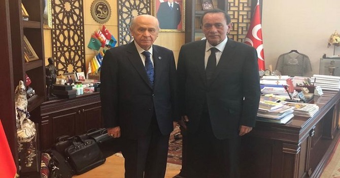 Alaattin Çakıcı'dan Bahçeli'yi ziyaret