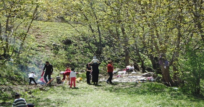 Hakkari'de bir çok piknik alanı yasaklandı