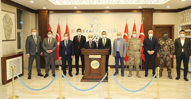 Emniyet Genel Müdürü Mehmet Aktaş Hakkari'de