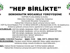 HDP'den duyuru